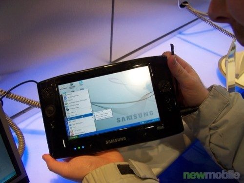 Samsung Q1 UMPC on CeBIT 2006